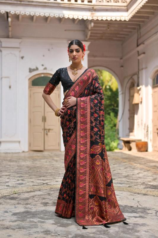 Akshara pashmina silk saree wholesale clothing online shopping